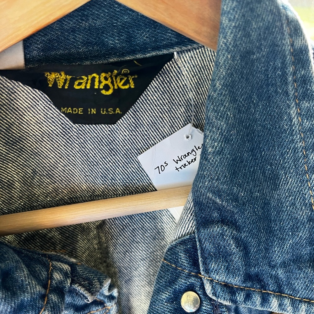1970s Wrangler Blue Denim Jacket